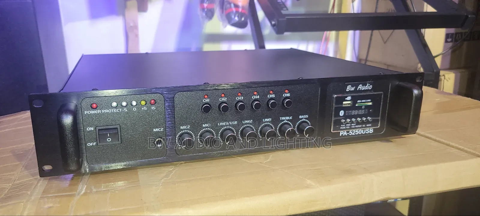 6 Zone Amplifer/ Public Address Amplifer