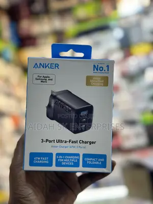 Anker 3-Port Ultra Fast Charger 65W