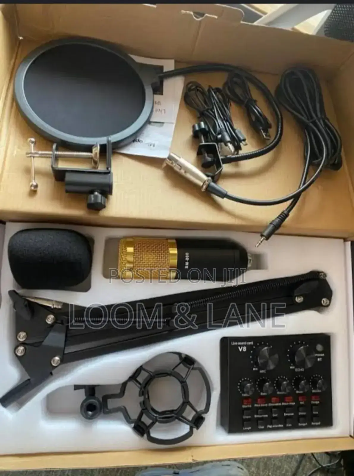 BM-800 Microphone Condenser Kit V8