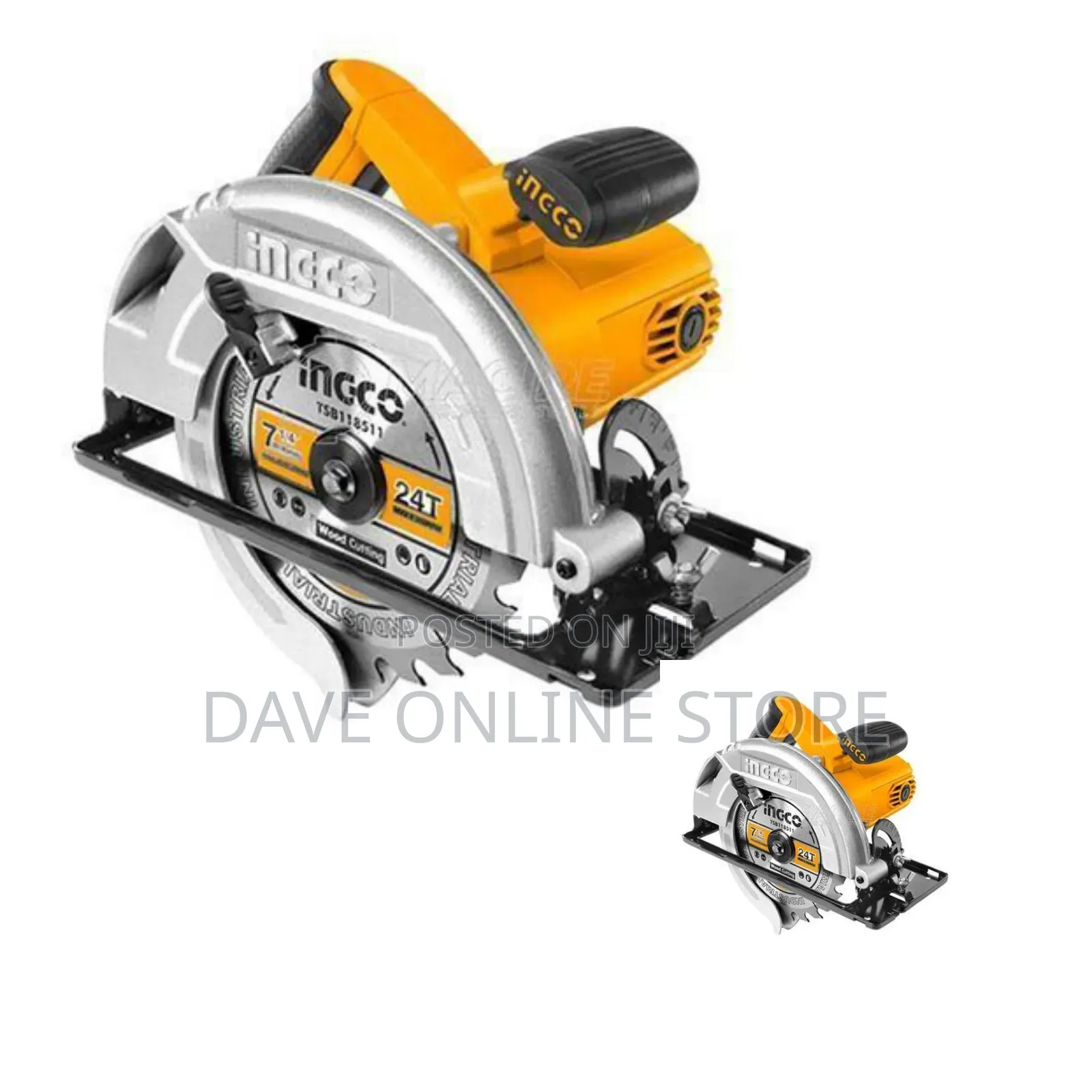 INGCO Industrial Circular Saw-Grey,Yellow