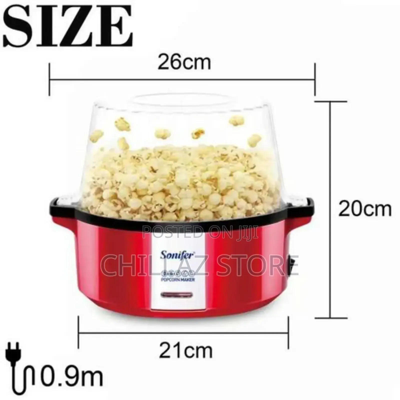 Sonifer Portable Popcorn Maker