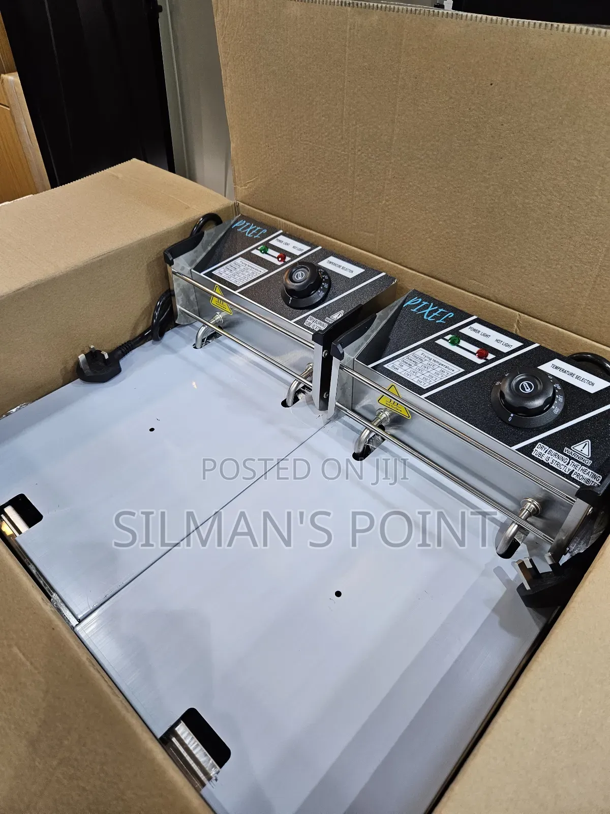 Pixel Electric Deep Fryer Double