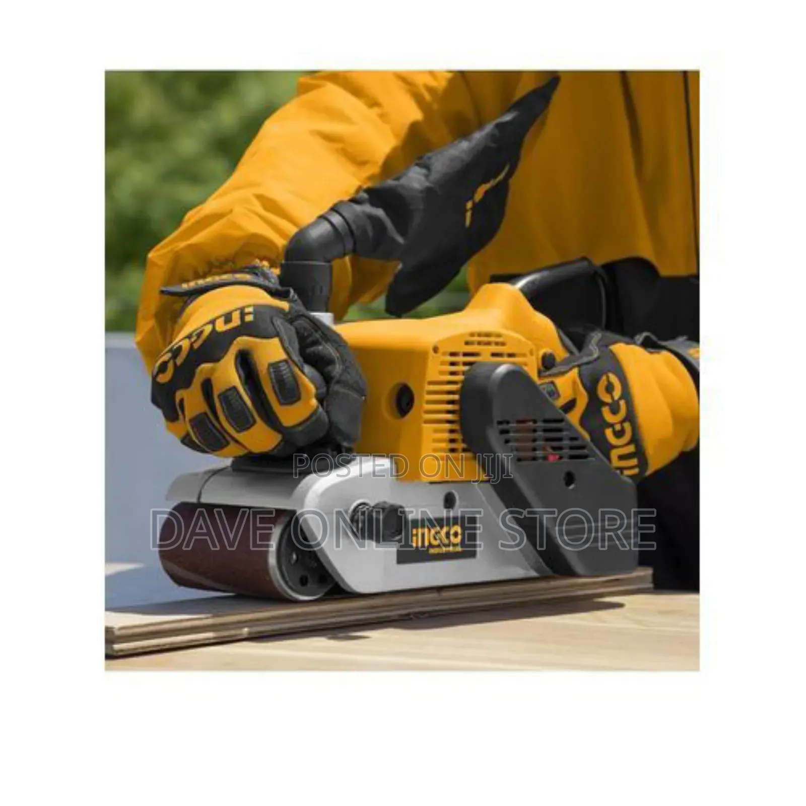 INGCO Belt Sander, 1200W Quick Release Belt Change Sanders