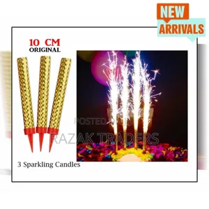 Candle for Birthday Cake- Sparkling Candles for Birthday