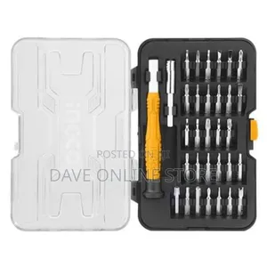 INGCO 32 PCS Precision Screwdriver Set - Black