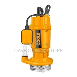 INGCO Submersible Water Pump SPC3708:220-240V~50hz - Orange