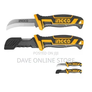 INGCO Cable Stripping Knife-Black