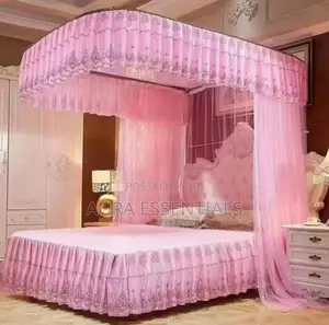 Luxurious Mosquito Net With 2 Stand Rail Bed Net