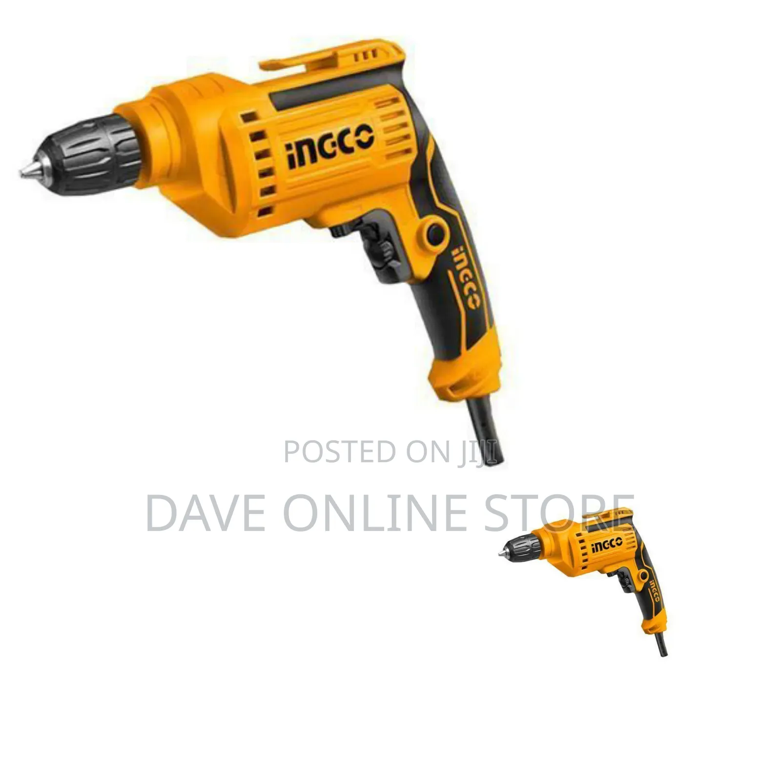 INGCO Industrial Electric Drill - Yellow