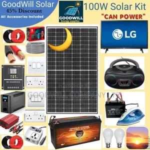 100w Solar Energy System Full Kit (German Solar)