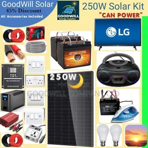 250w Solar Energy System Full Kit (German Solar)