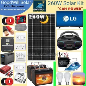 260w Solar Energy System Full Kit (German Solar)