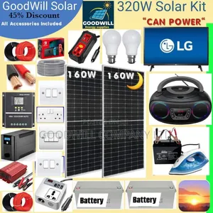 320w Solar Energy System Full Kit (German Solar)