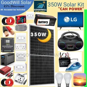 350w Solar System Full Kit (German Solar)