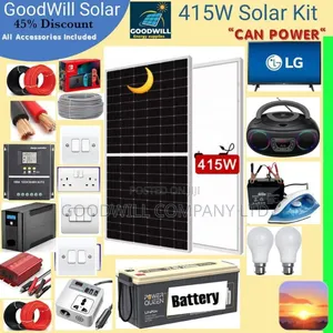 415w Solar Energy System Full Kit (German Solar)