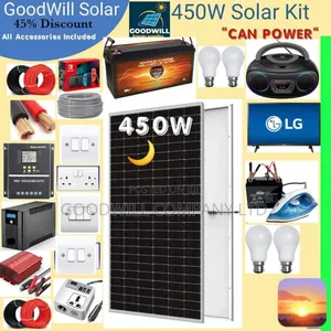 450w Solar Energy System Full Kit (German Solar)
