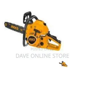 INGCO Gasoline Chain Saw - Yellow