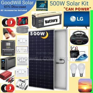 500w Solar Energy System Full Kit (German Solar)