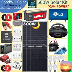 600w Solar Energy System Full Kit (German Solar)