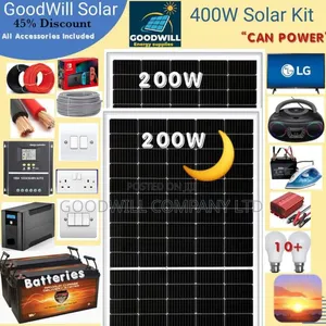 400w Home Solar Kit
