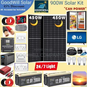 900w Solar Energy System Full Kit (German Solar)