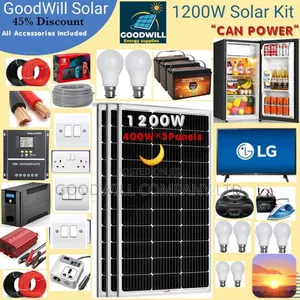 1200w Commercial Solar Kit (German Solar)