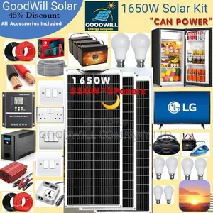 1650w Solar Energy System Full Kit (German Solar)
