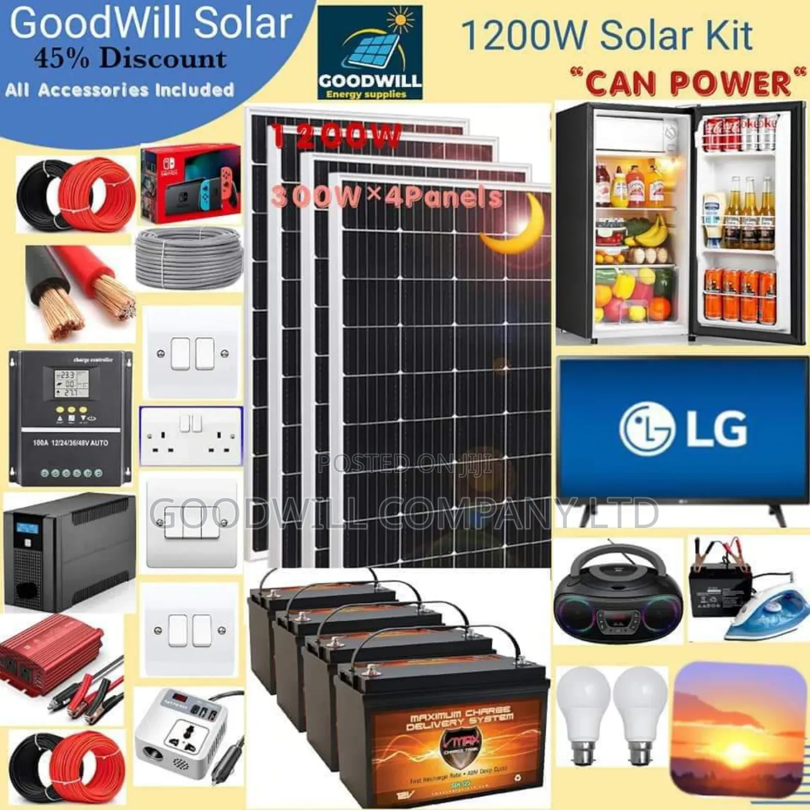 1200w Turkish Solar Kit Module