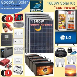 1600w Solar Energy System Full Kit (German Solar)