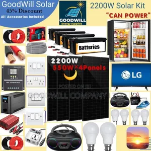 2200w Solar Energy System Full Kit [German Solar]