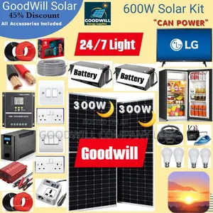 600w Solar Kit German Lininum Newest