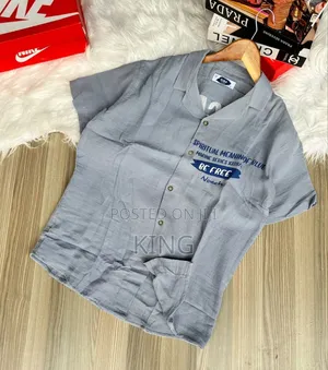 Grey Linen Shirt