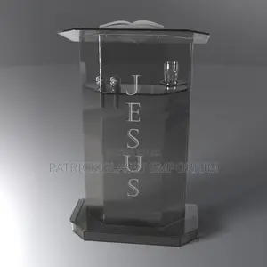 Black Glass Pulpit