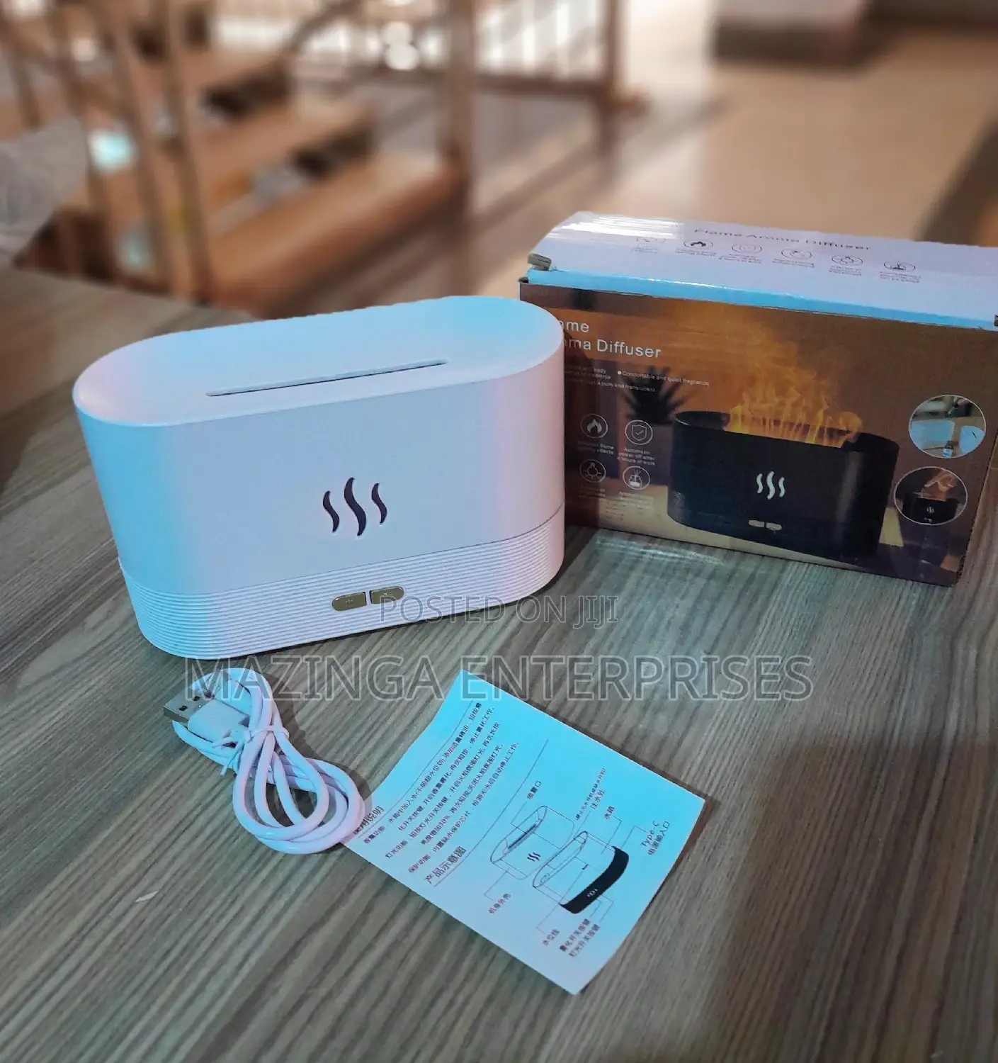 Fire Pit Flame Aroma Humidifier/Diffuser