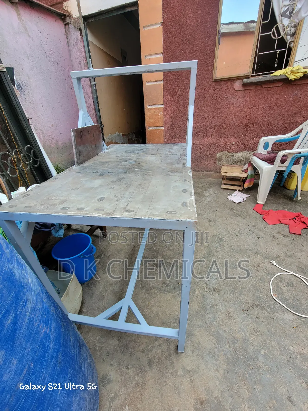 Soap Cutting Table Galvanized