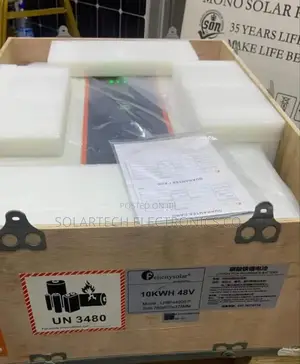 200ah, 10KWH, 48V Solar Lithium Iron Battery.