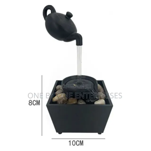 Floating Teapot Waterfall Fountain Home Decoration