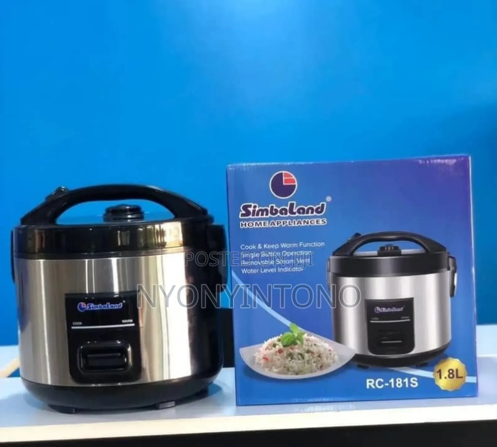 Simbaland Very High Quality 1.8L Automatic Rice Cooker