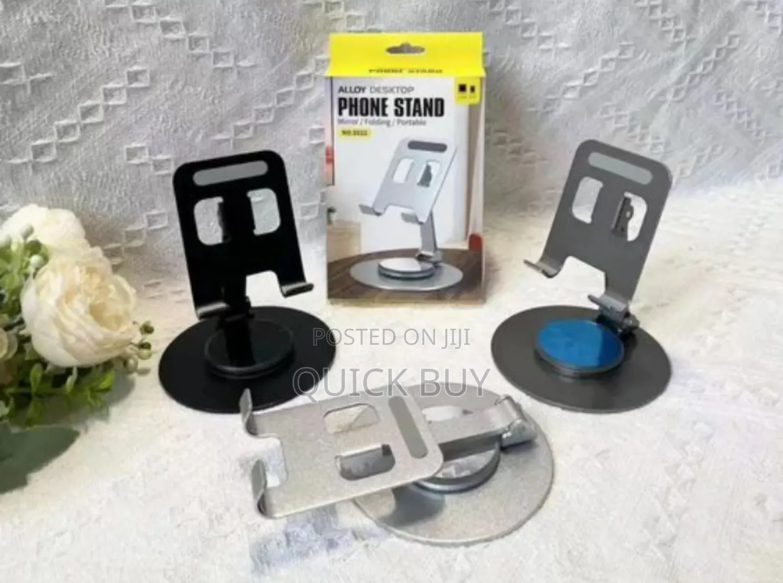 Smart 360 Rotating Foldable Adjustable Phone Stand.