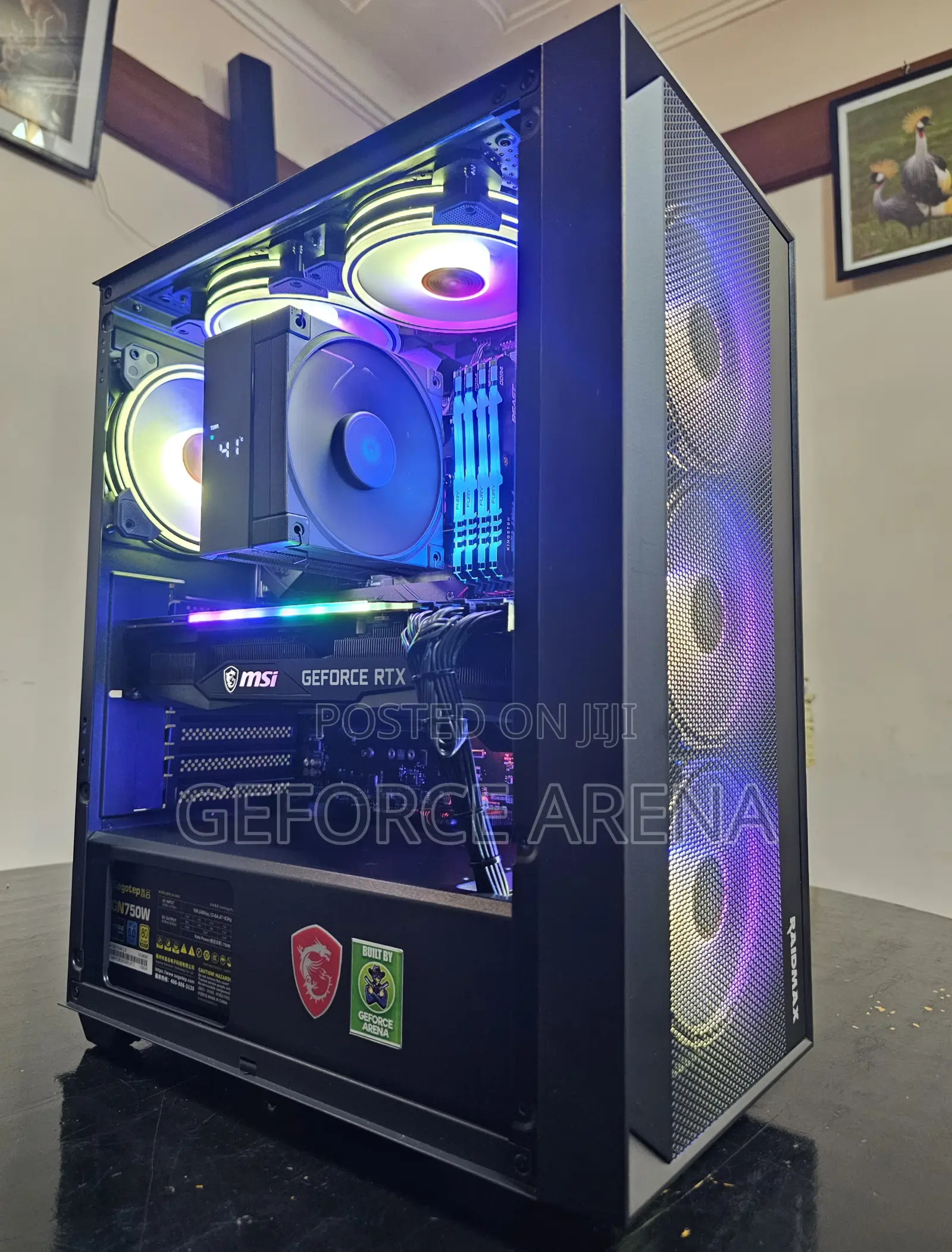 New Desktop Computer 64GB AMD Ryzen 9 SSD 4T