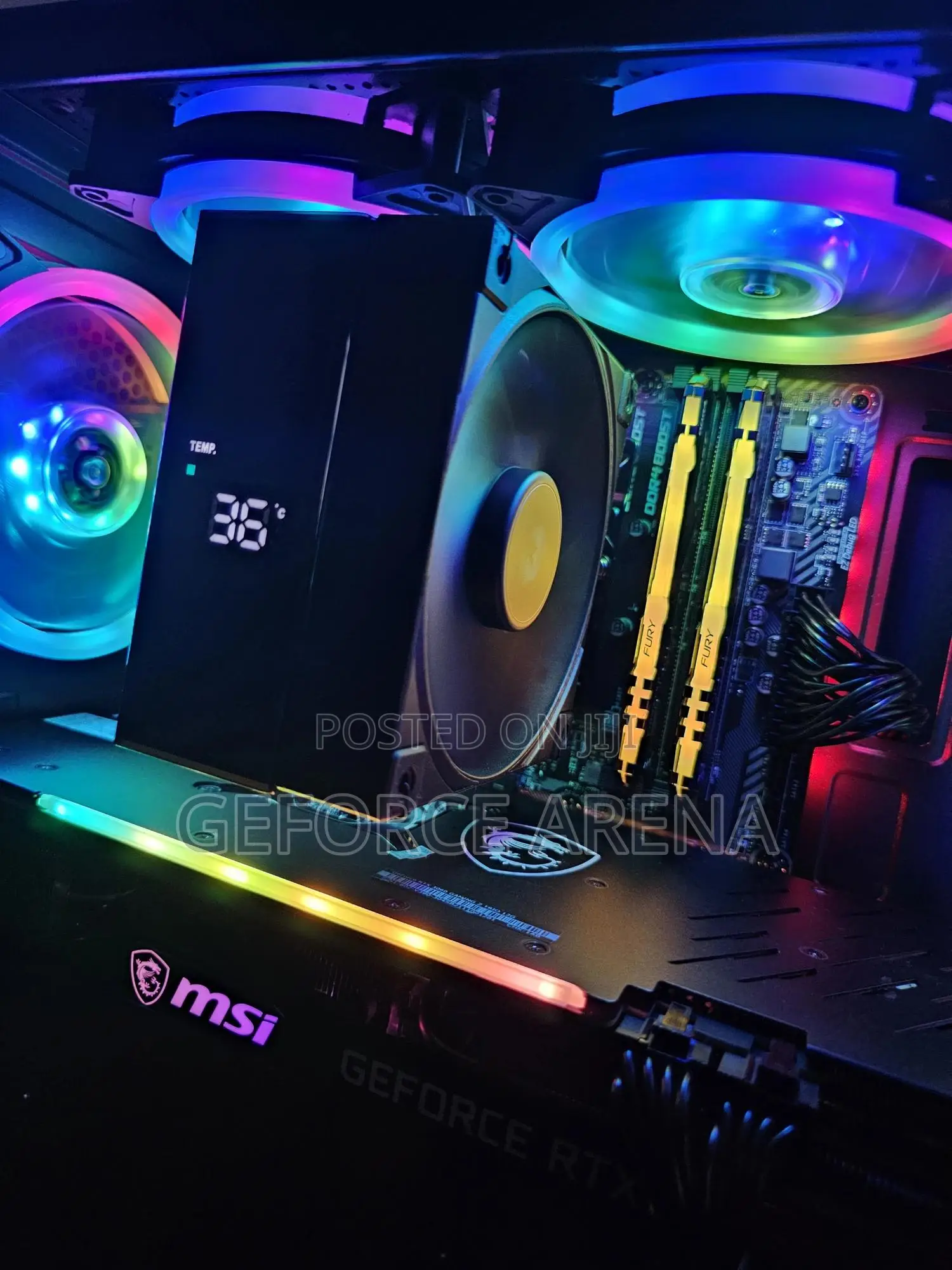 New Desktop Computer 32GB AMD Ryzen 7 SSD 3T