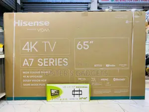 65’ Hisense A7 Series Smart Tv With Free Wall Mount New 2024