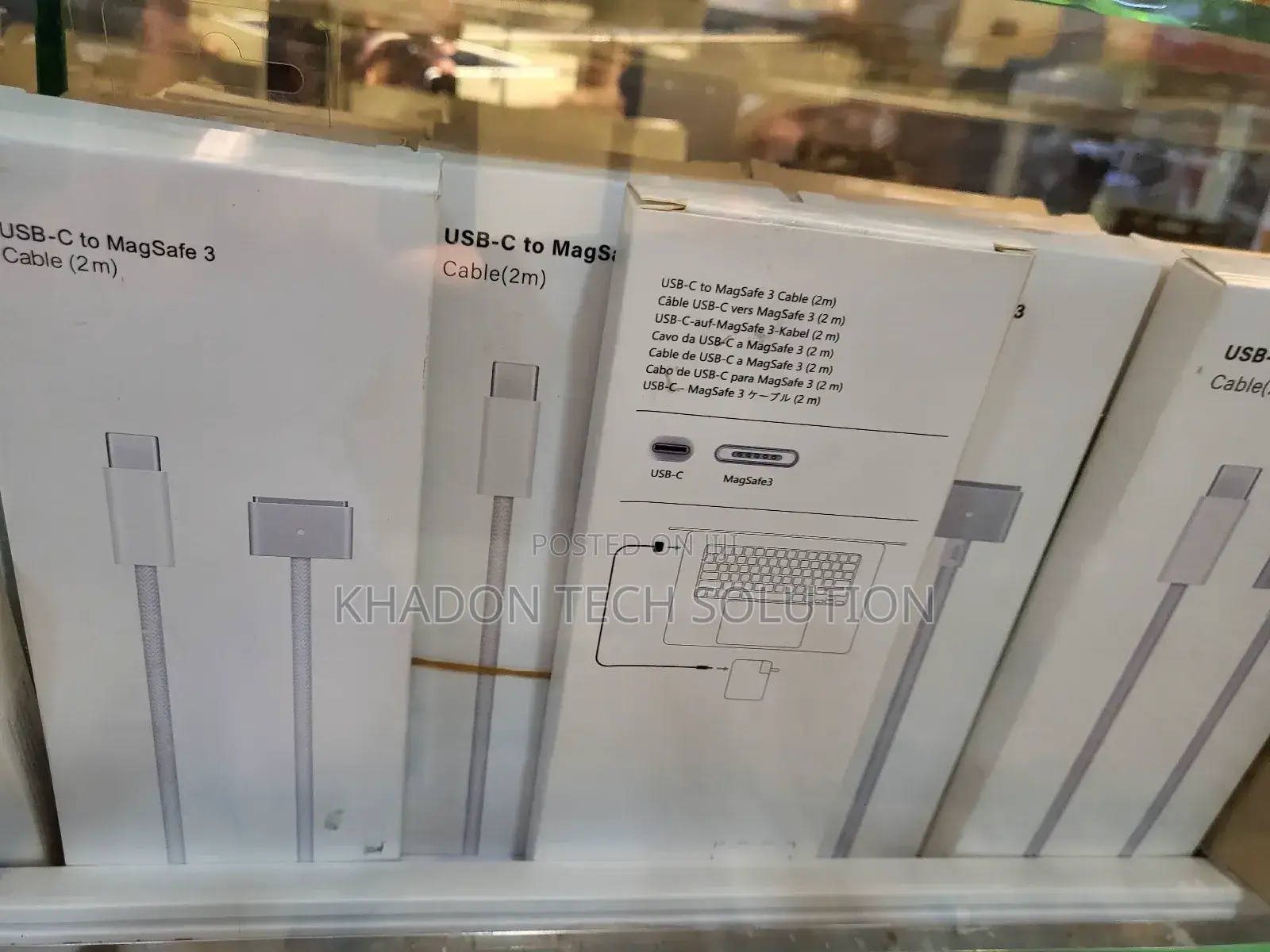 USB-C to Magsafe 3 Cable (2 M) - Silver