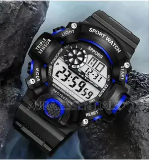 Outdoor Electronic Watch Large Dial Multi-Functional Watch