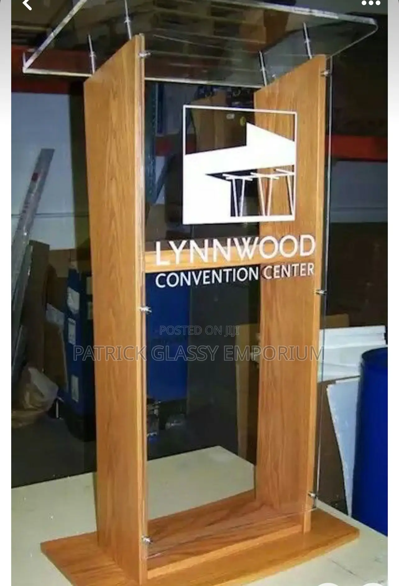 Wood Pulpit