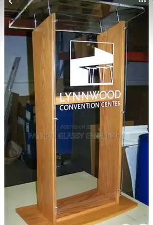 Wood Pulpit