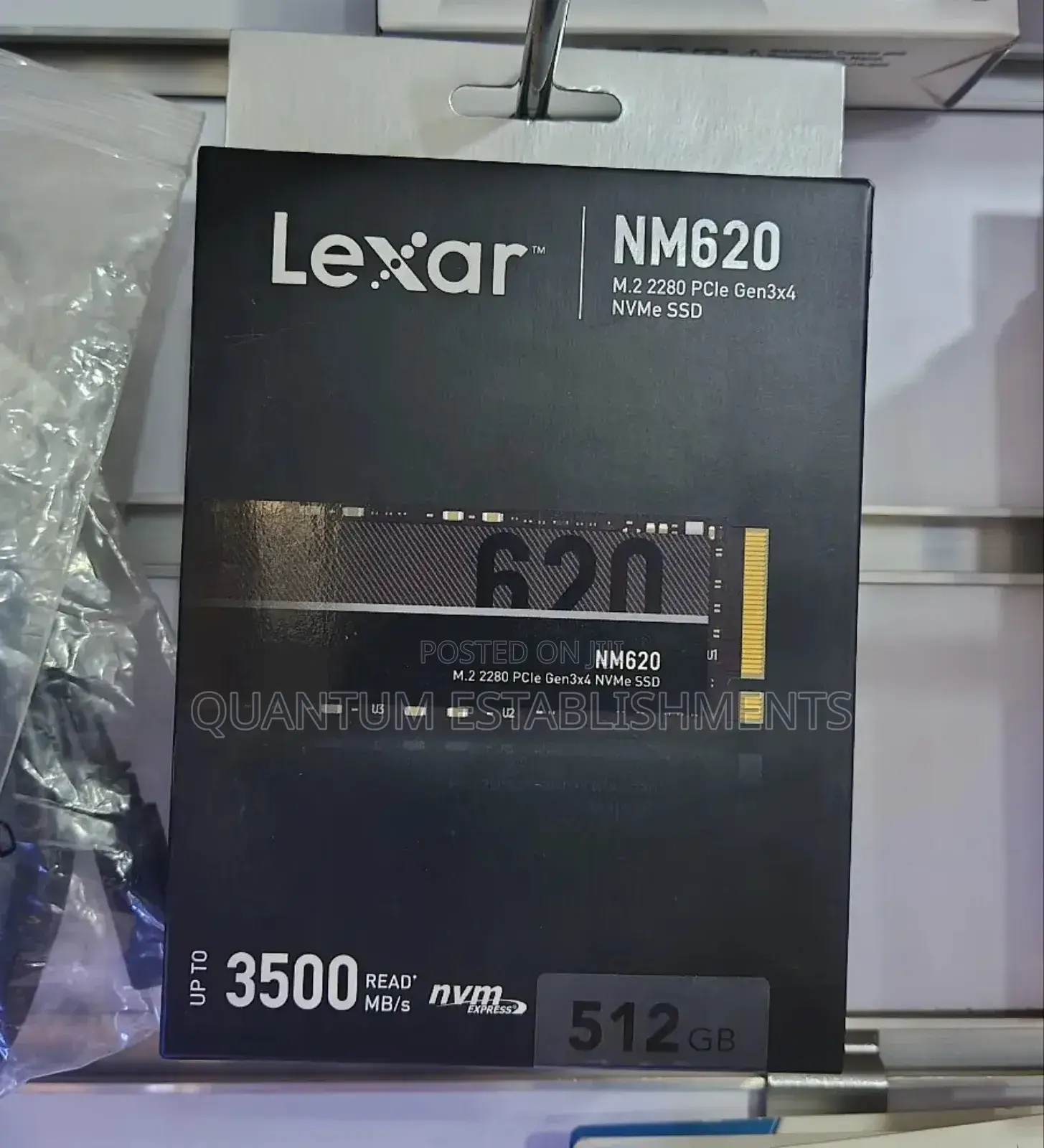 Lexar 512gb Nm620 M.2 2280 Nvme SSD
