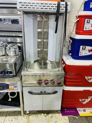 Meat Sharwama With Storage Shelves