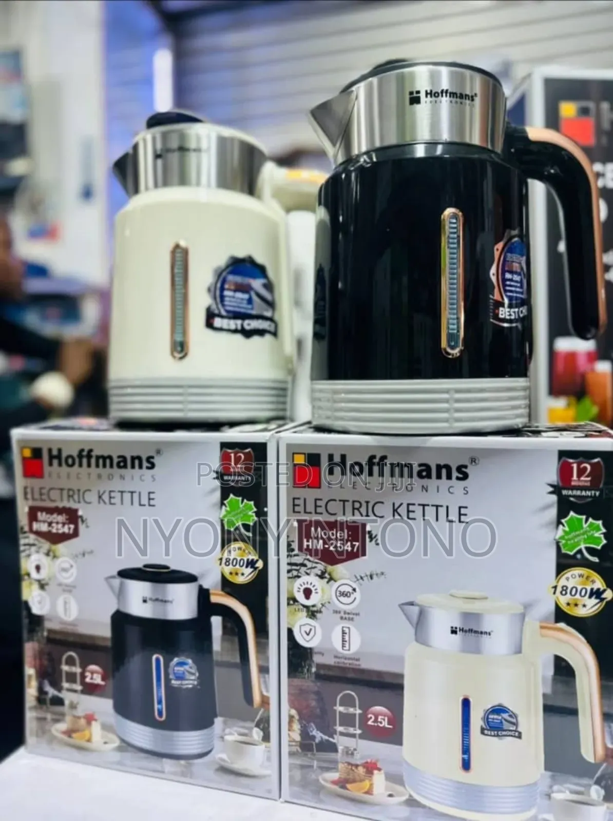 Hoffman's Quality Milk Cooking Kettle