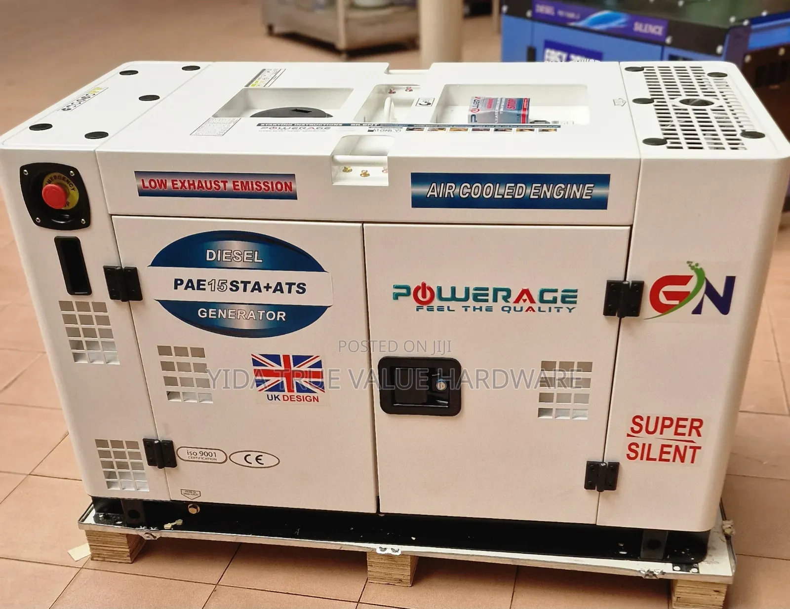 Generator Super Silent 15kva With a Free ATS